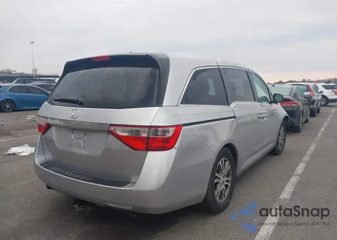 2011 Honda Odyssey Ex-L from USA, damaged, VIN 5FNRL5H68BB021638